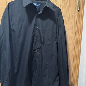 Croft & Barrow Classic Black Dress Shirt